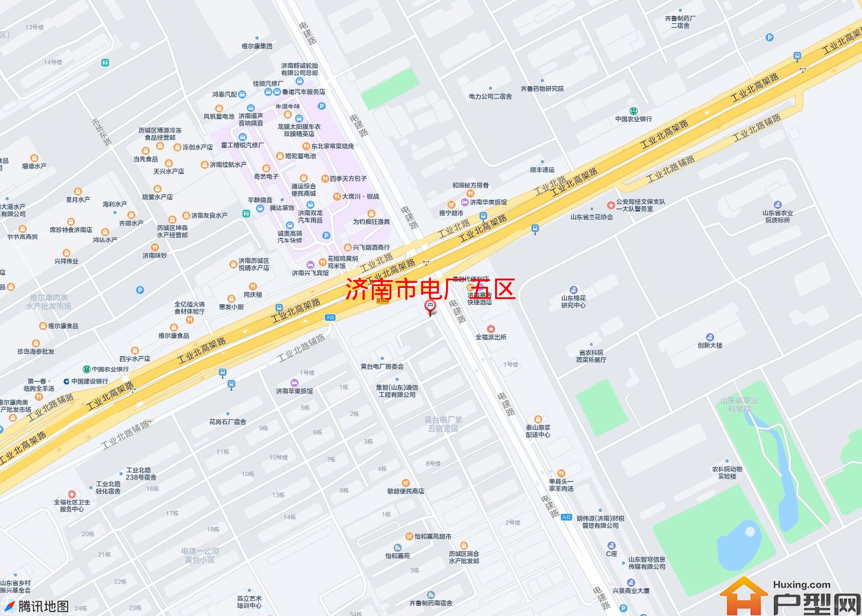 电厂五区小区 - 户型网