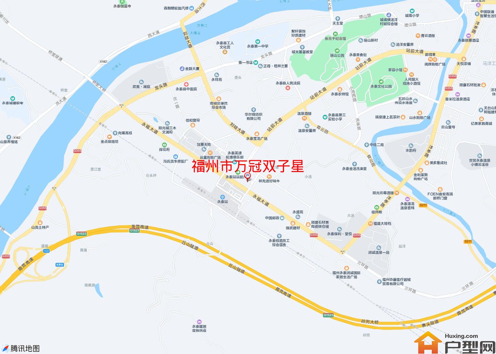 万冠双子星小区 - 户型网
