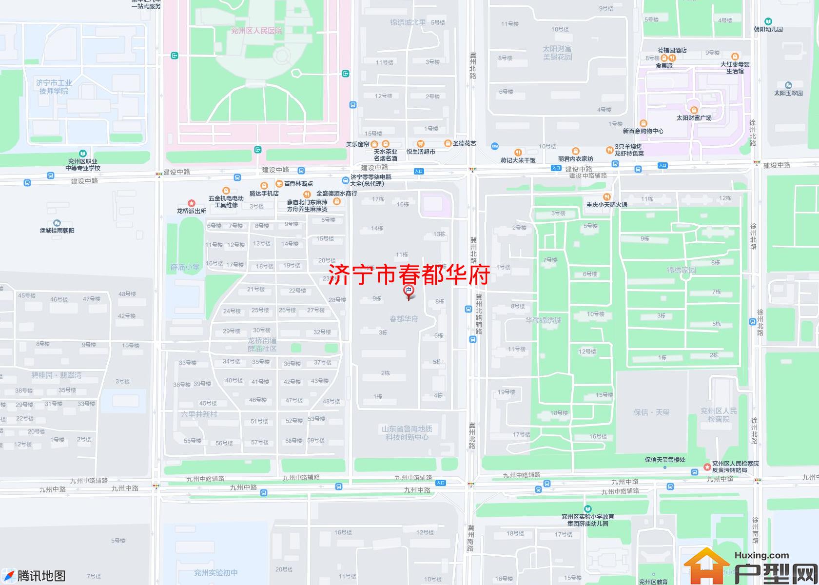 春都华府小区 - 户型网