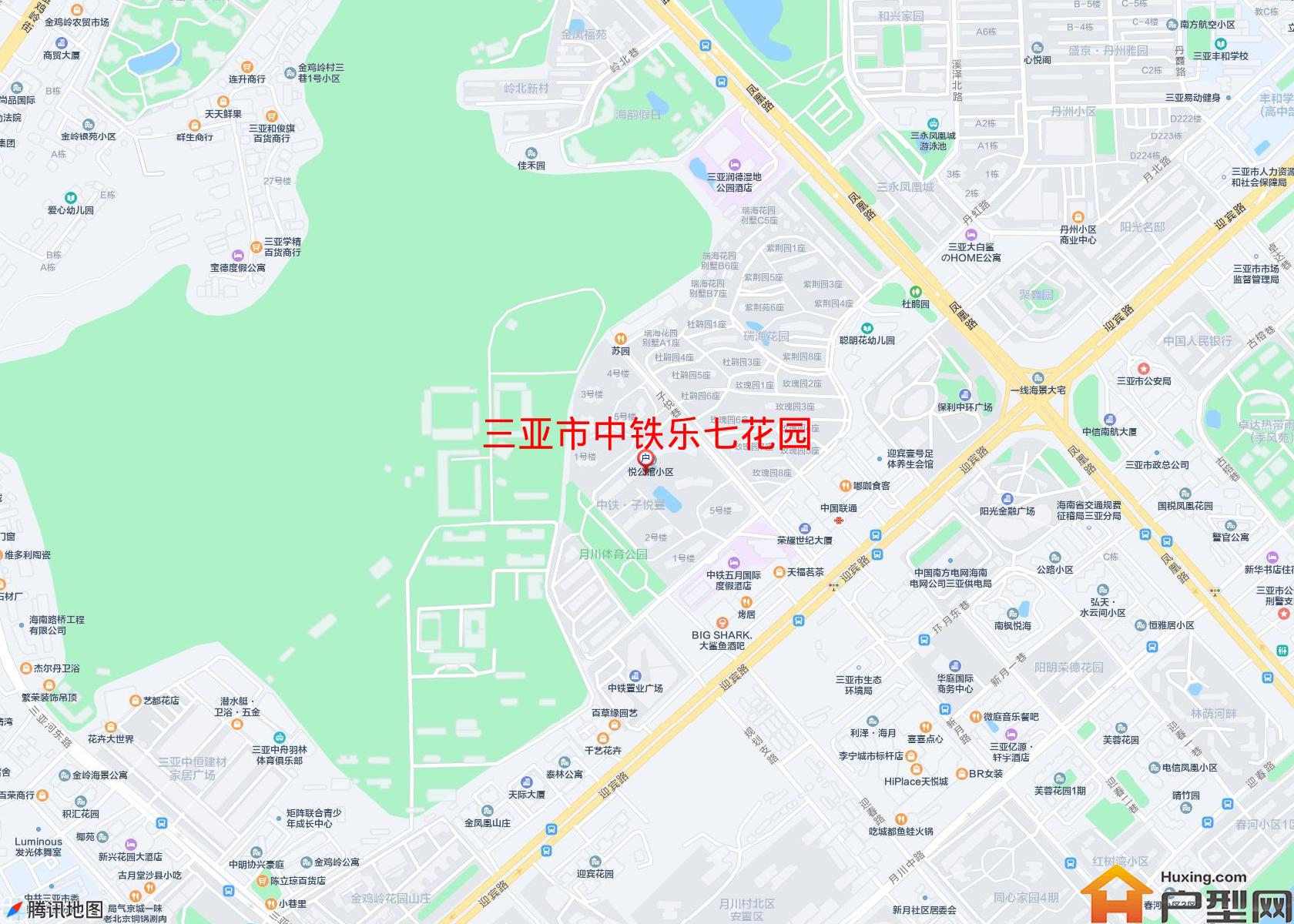中铁乐七花园小区 - 户型网