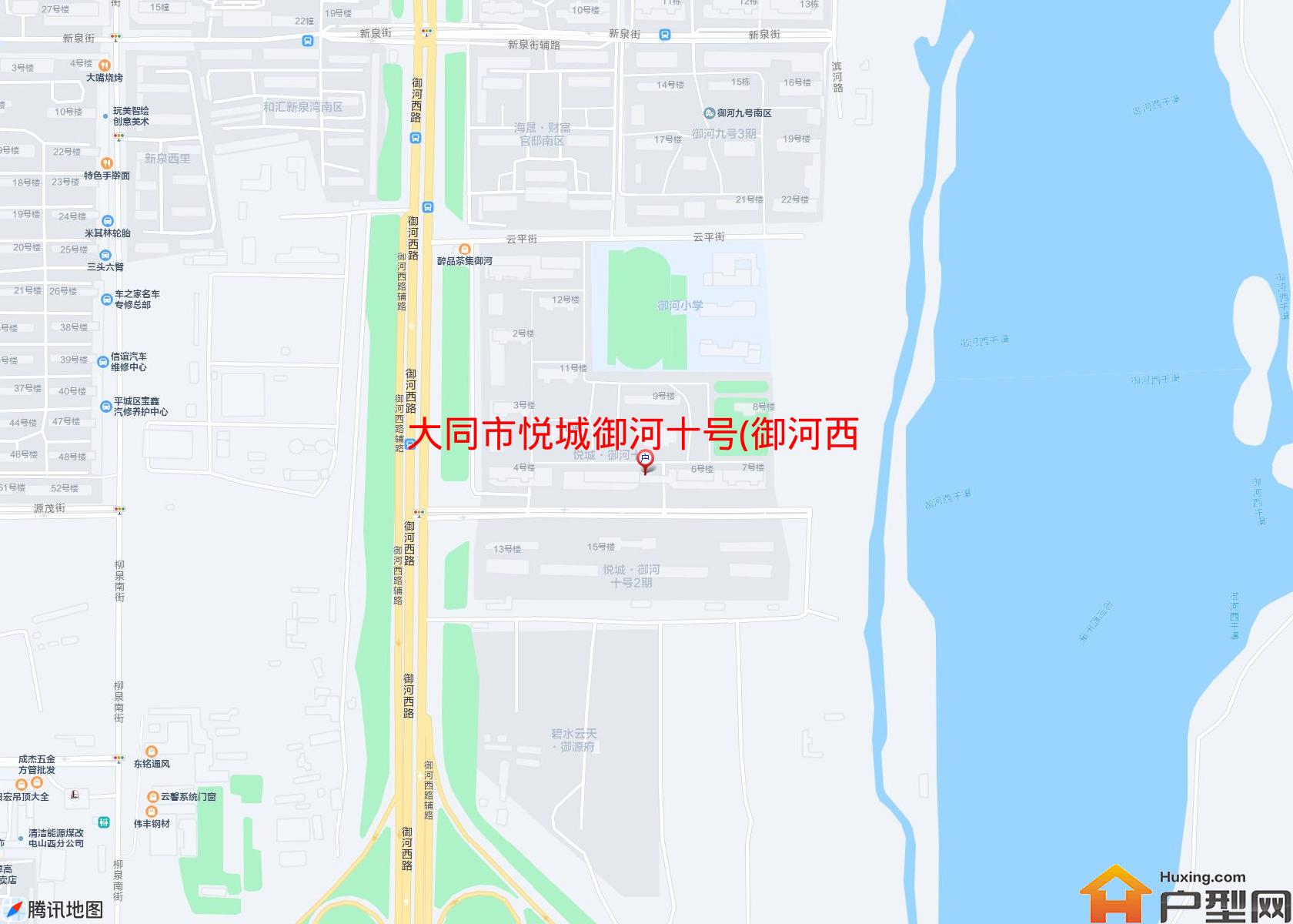 悦城御河十号(御河西路)小区 - 户型网