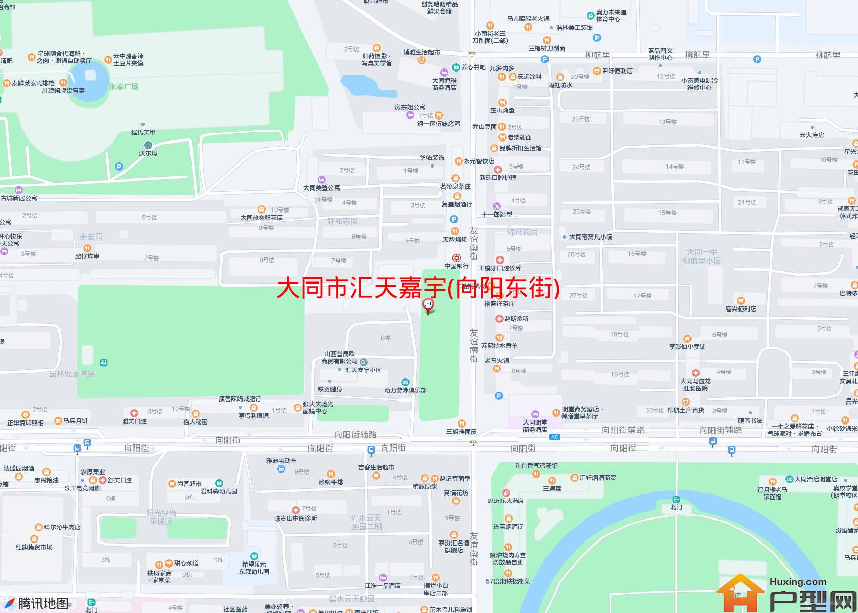 汇天嘉宇(向阳东街)小区 - 户型网