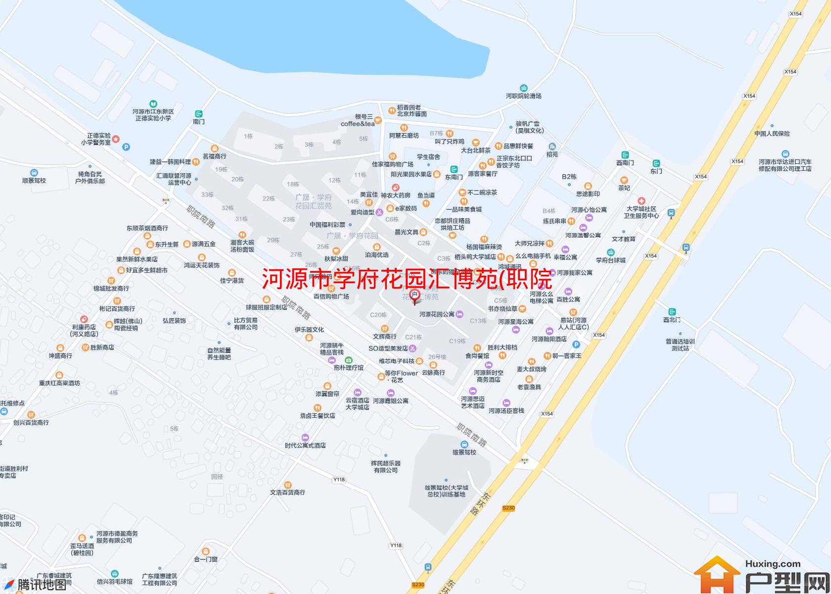 学府花园汇博苑(职院南路)小区 - 户型网