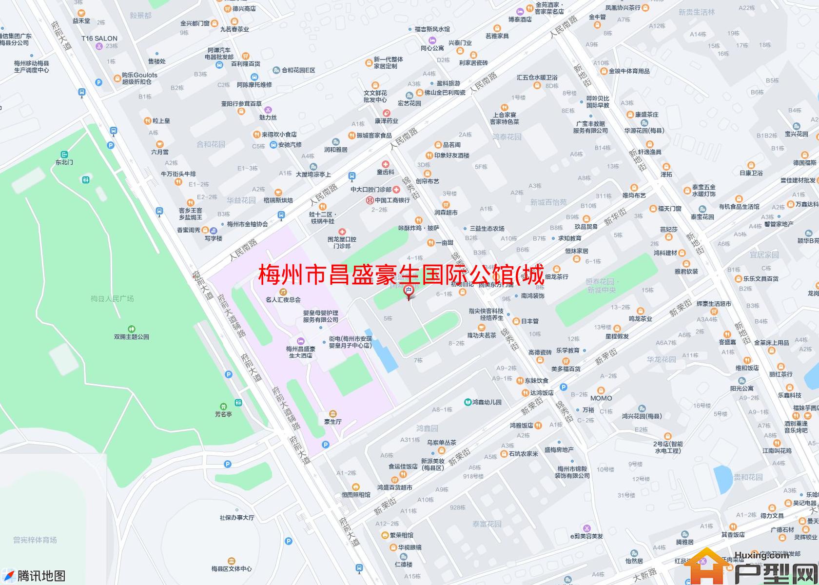 昌盛豪生国际公馆(城府前大道)小区 - 户型网