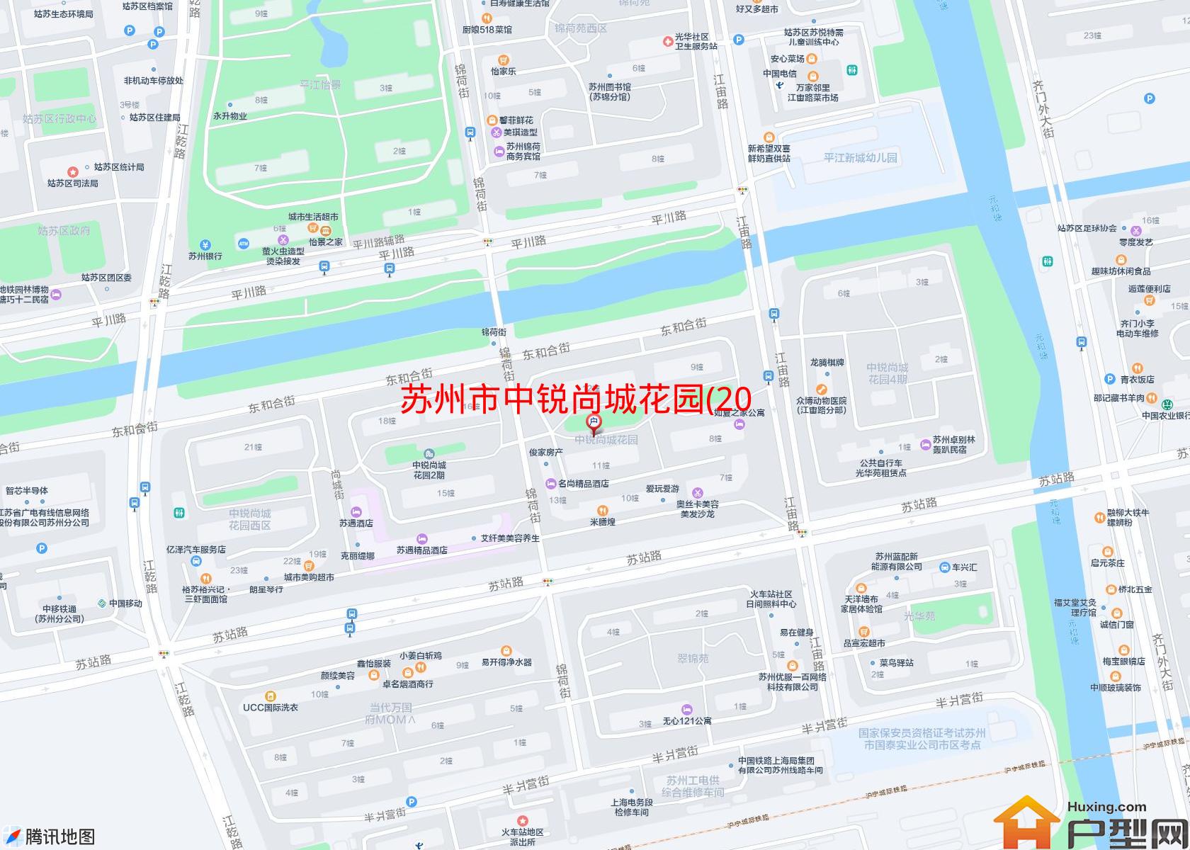 中锐尚城花园(20,21幢)小区 - 户型网