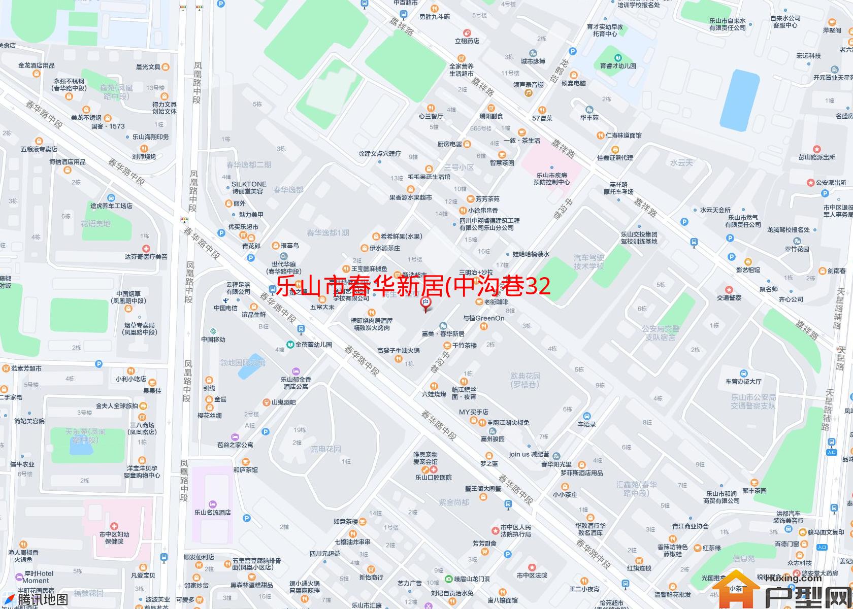 春华新居(中沟巷32号)小区 - 户型网