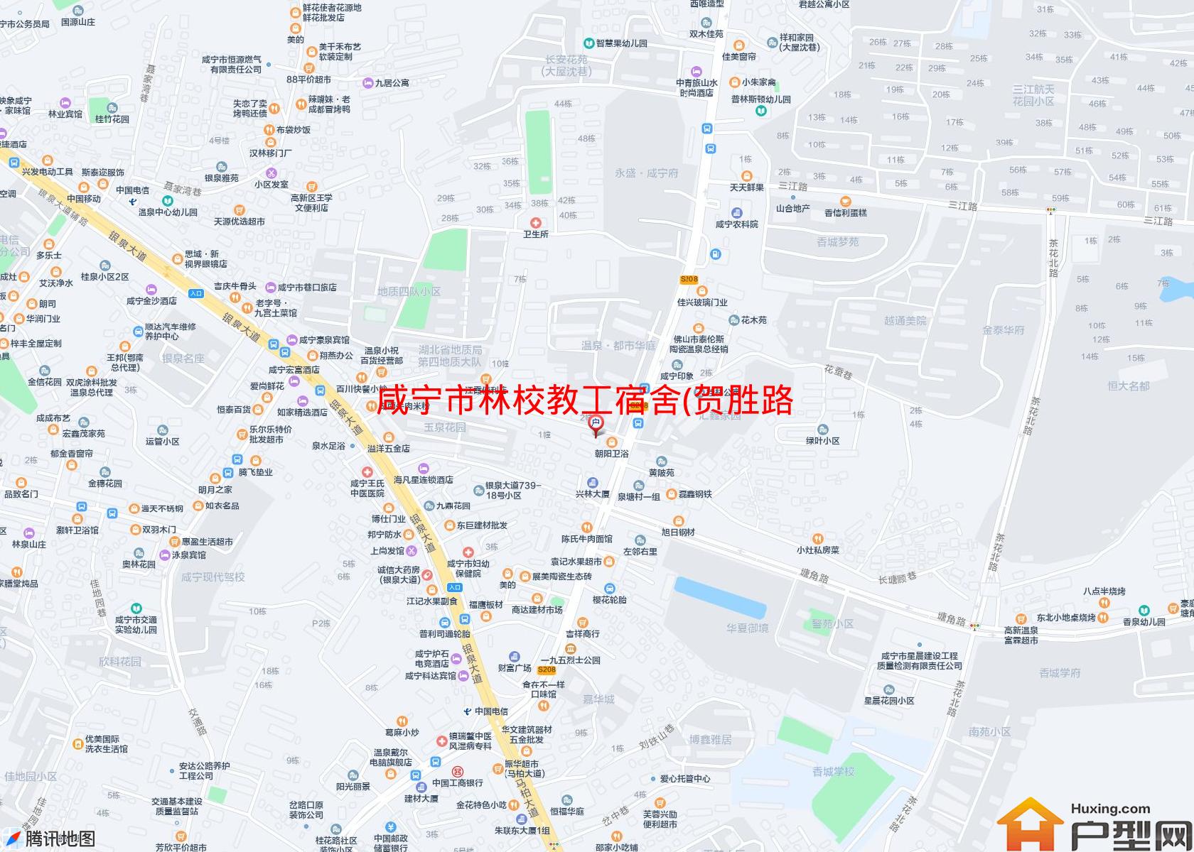 林校教工宿舍(贺胜路85号)小区 - 户型网