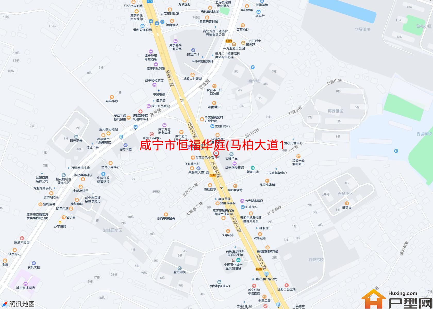恒福华庭(马柏大道11号)小区 - 户型网