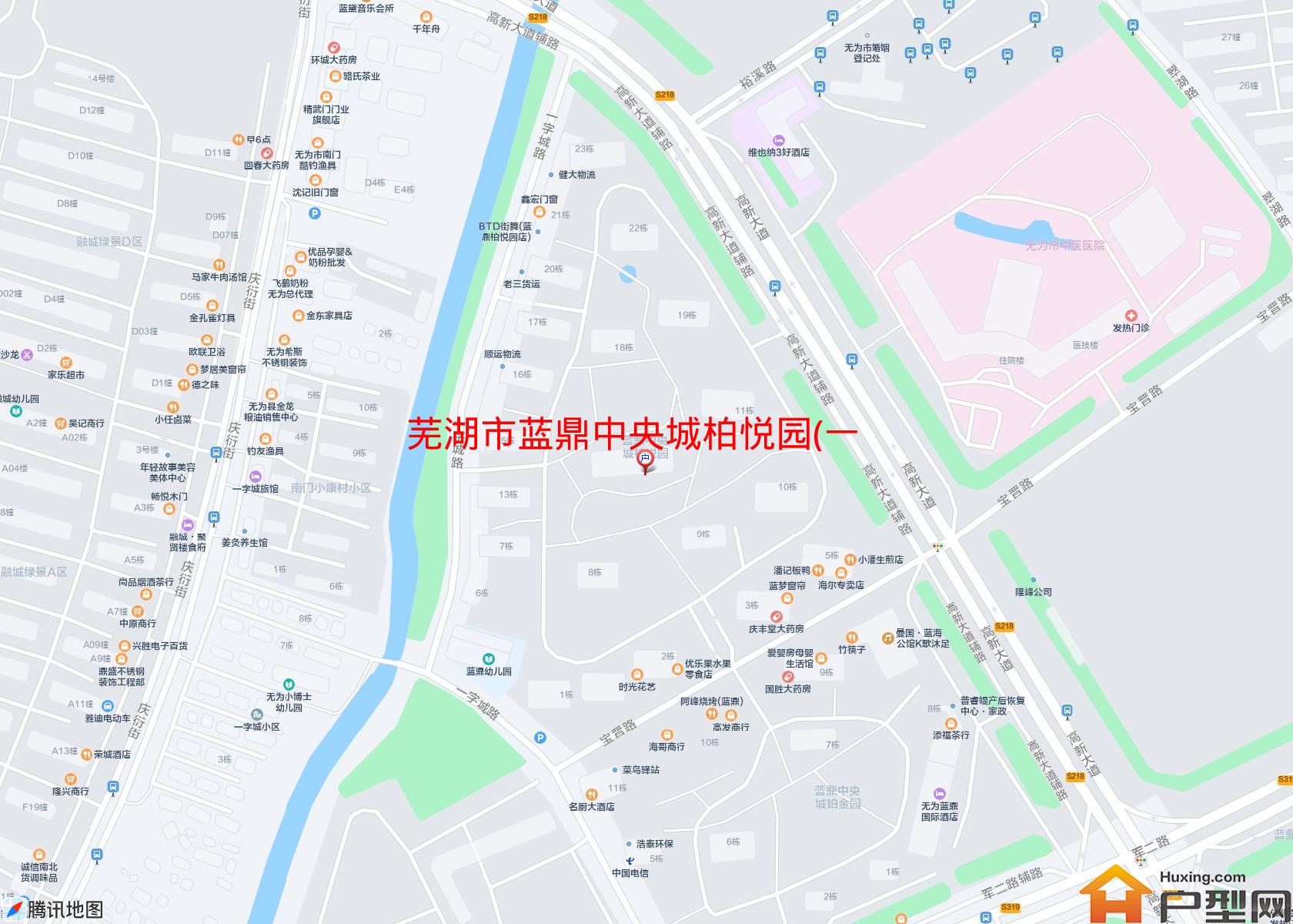 蓝鼎中央城柏悦园(一字城路)小区 - 户型网