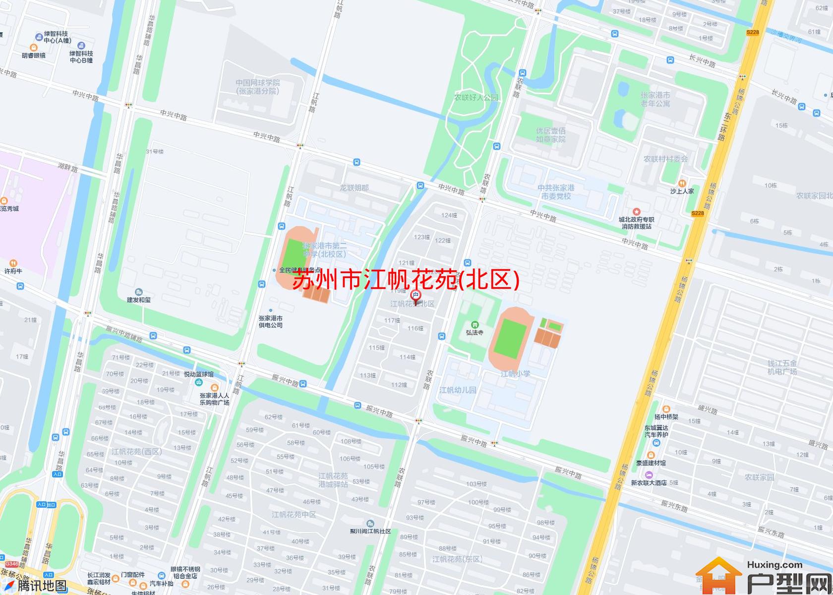 江帆花苑(北区)小区 - 户型网