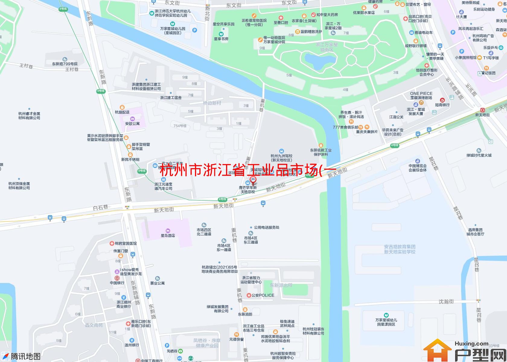 浙江省工业品市场(一区)小区 - 户型网