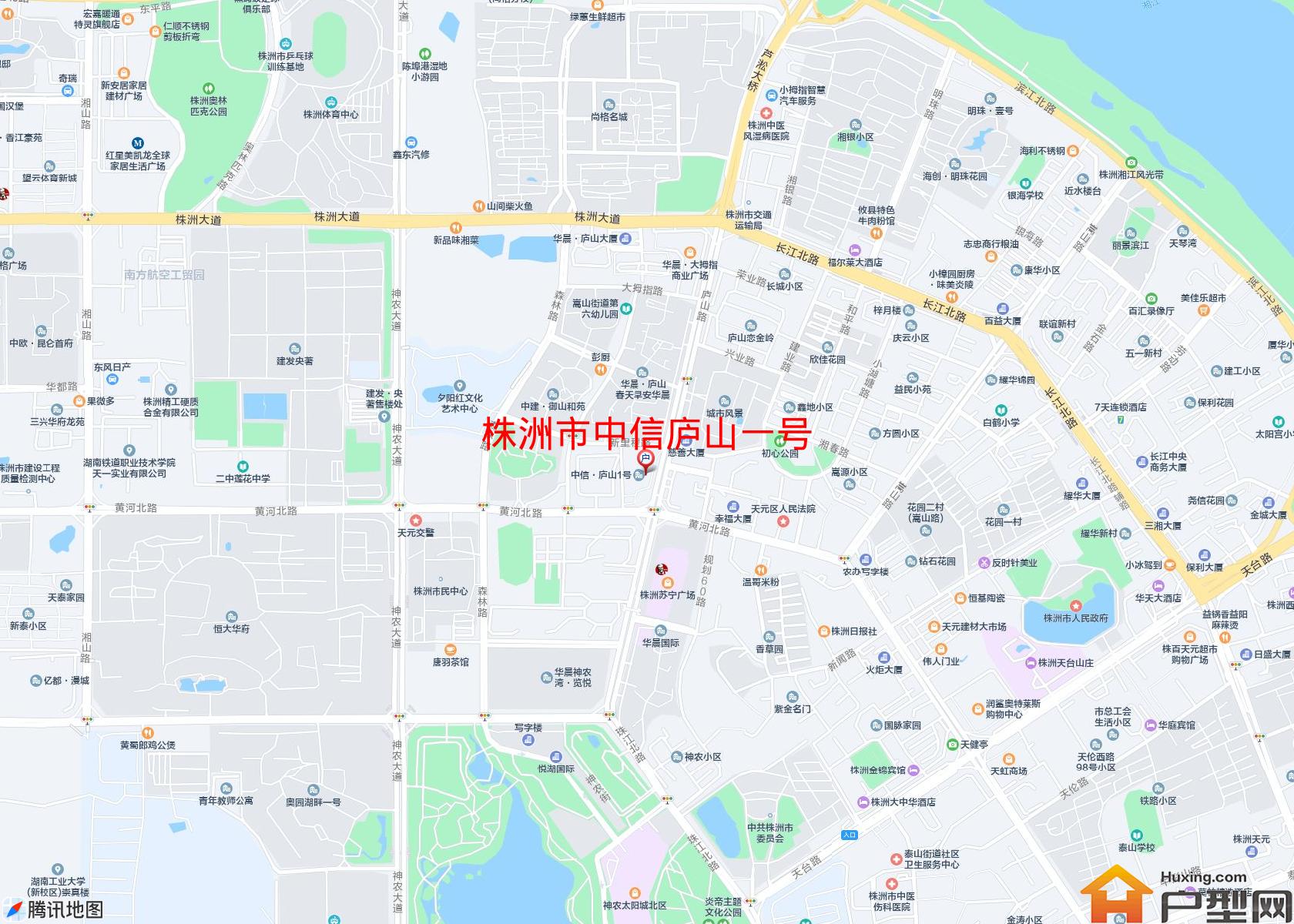 中信庐山一号小区 - 户型网
