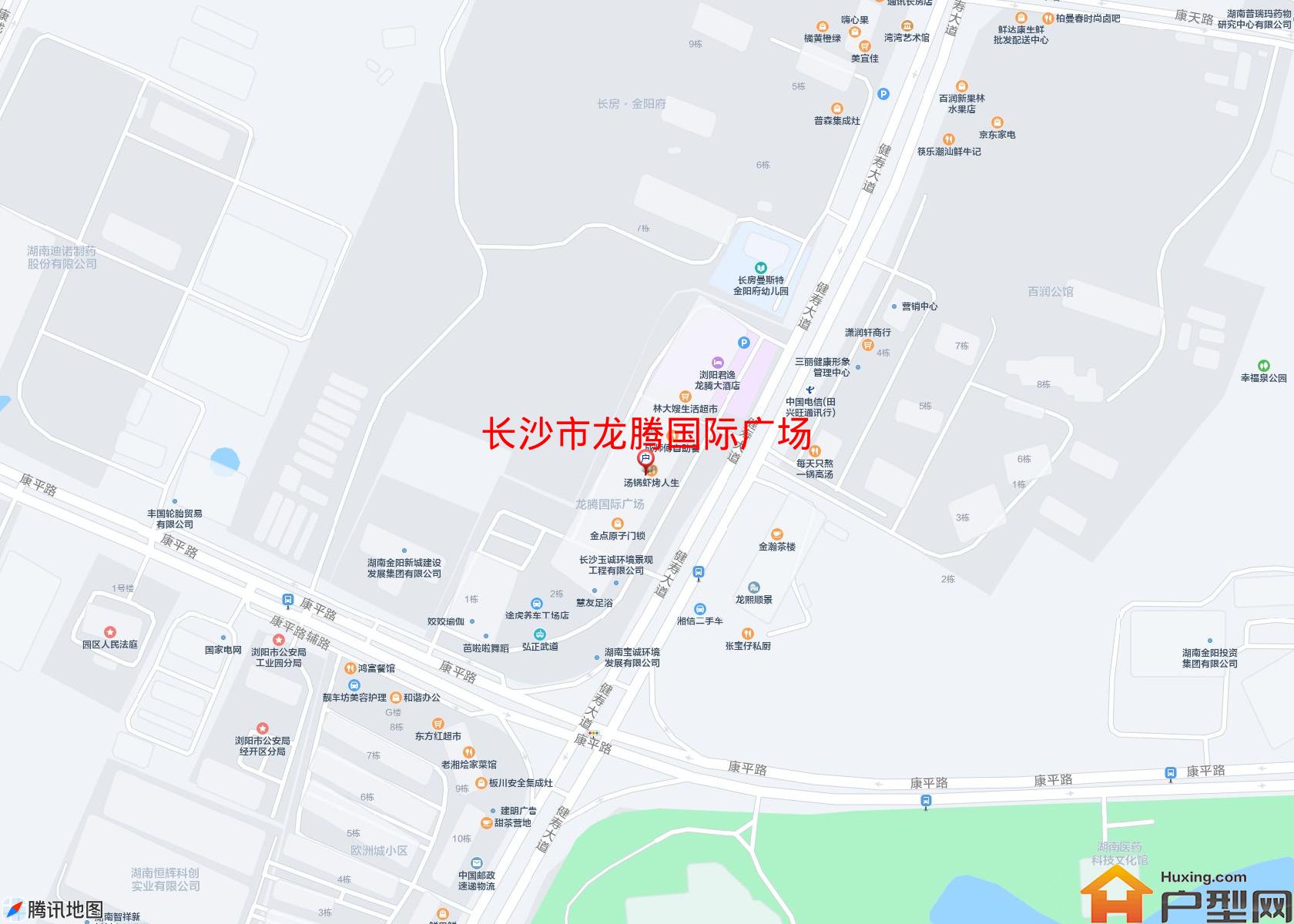 龙腾国际广场小区 - 户型网