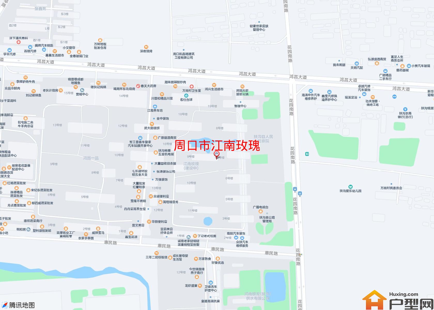 江南玫瑰小区 - 户型网