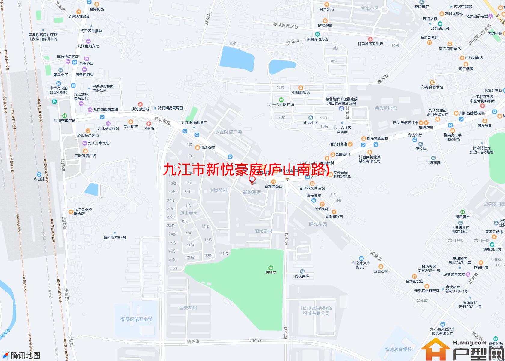 新悦豪庭(庐山南路)小区 - 户型网