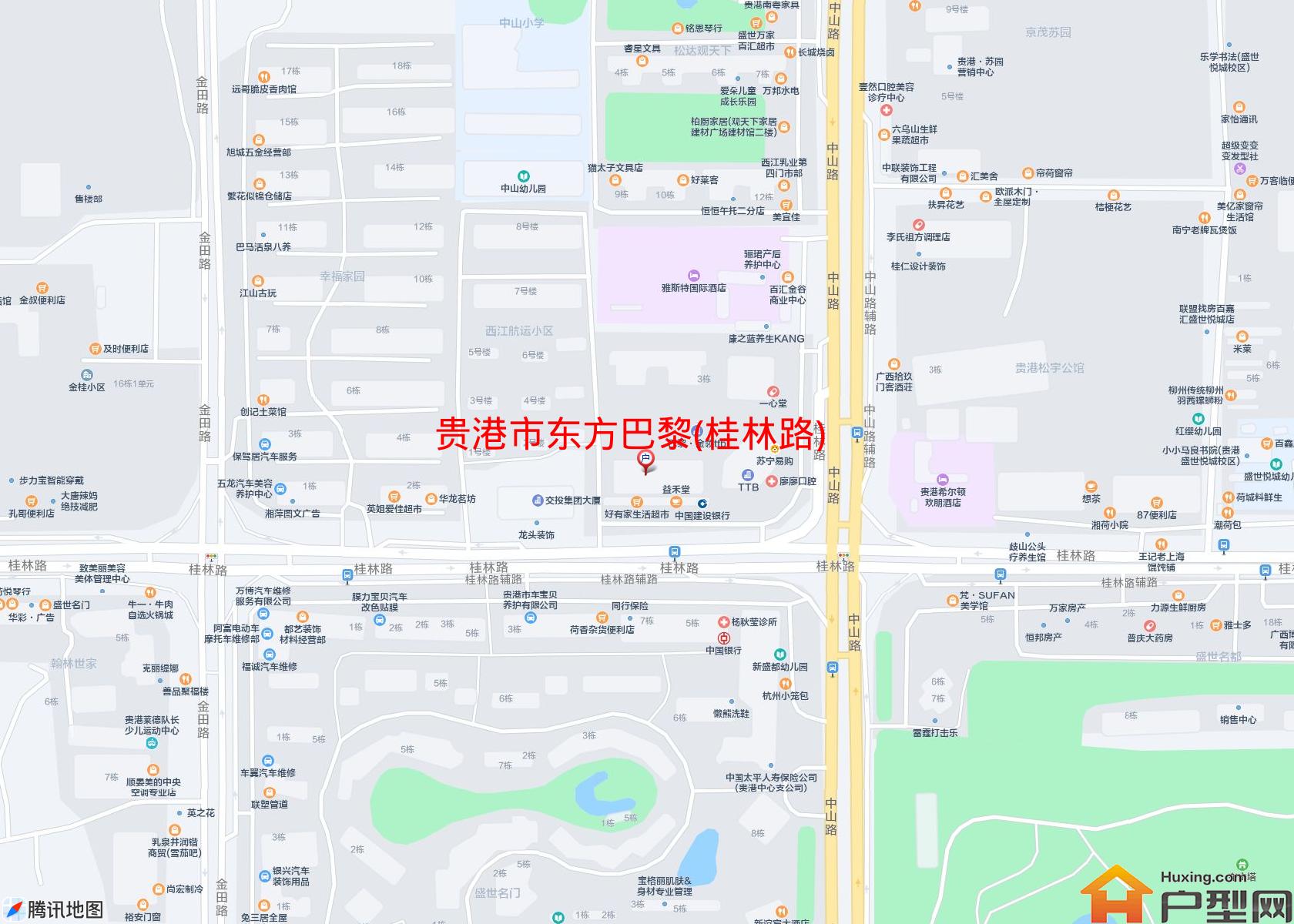 东方巴黎(桂林路)小区 - 户型网
