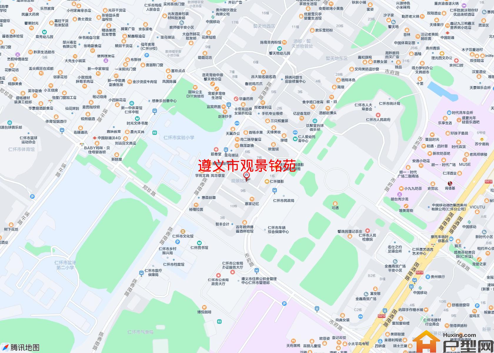 观景铭苑小区 - 户型网