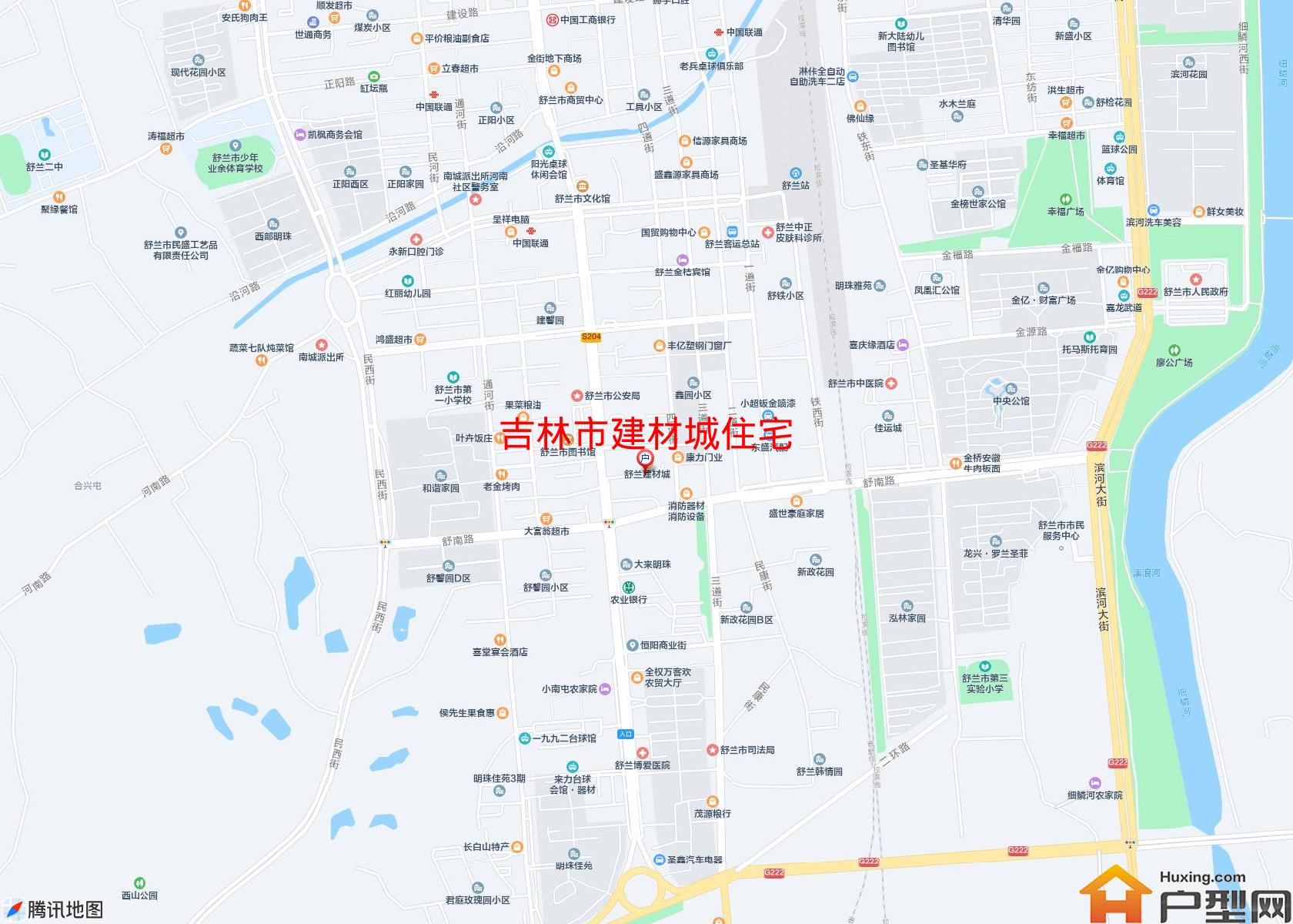 建材城住宅小区 - 户型网