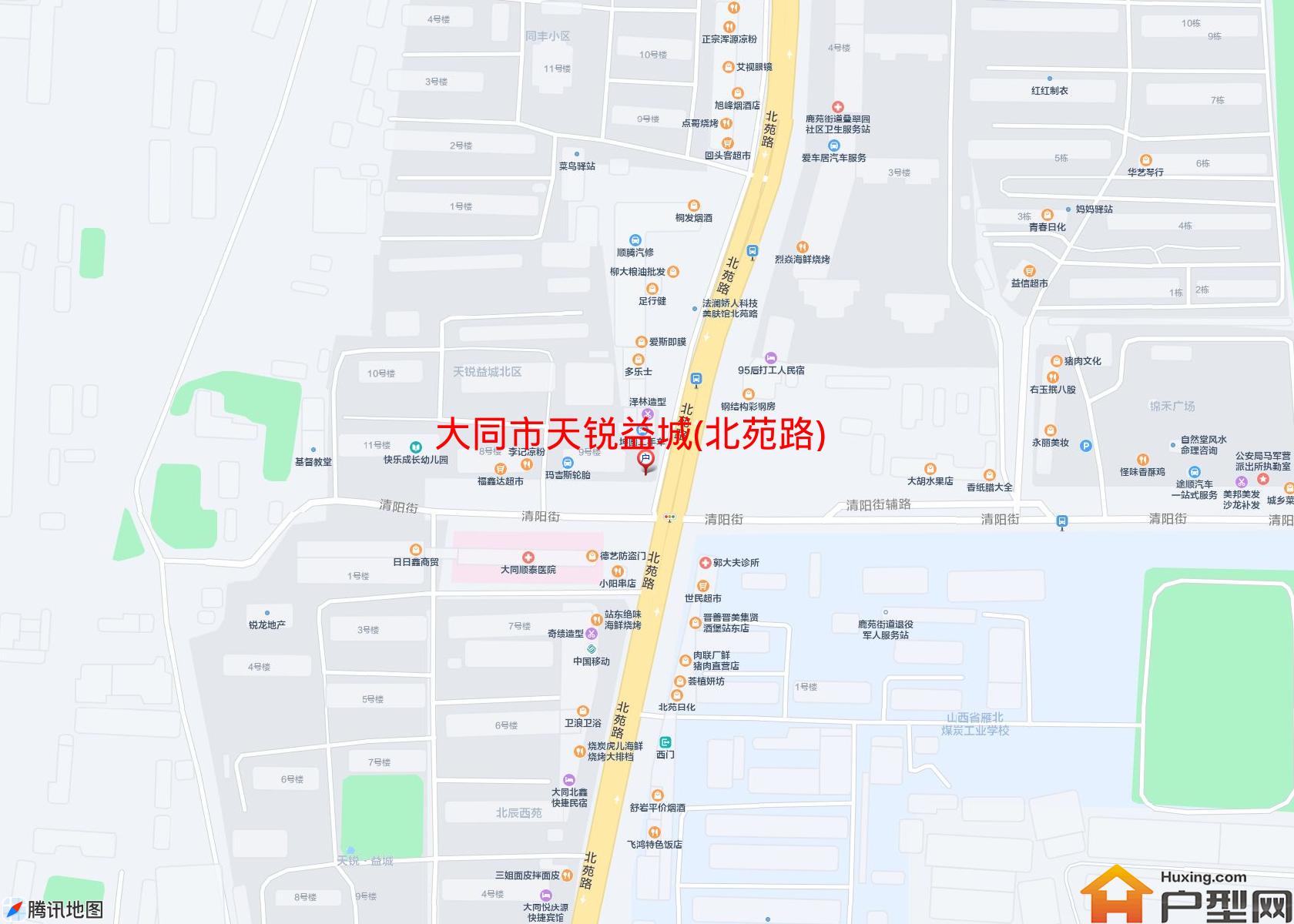 天锐益城(北苑路)小区 - 户型网