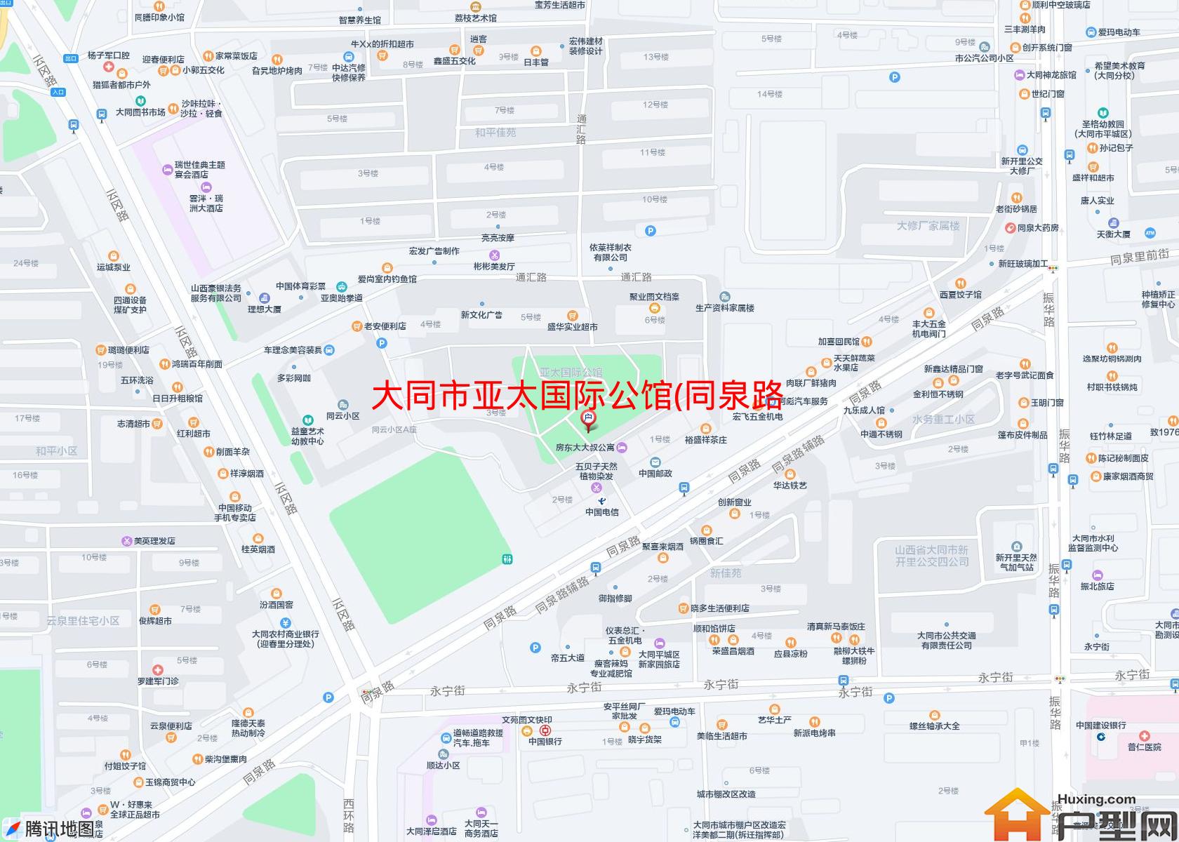 亚太国际公馆(同泉路)小区 - 户型网