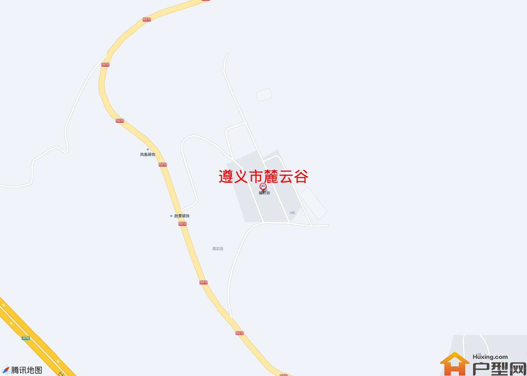 麓云谷小区 - 户型网
