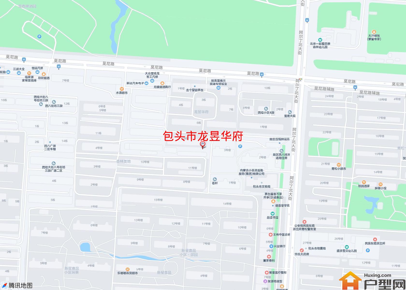 龙昱华府小区 - 户型网