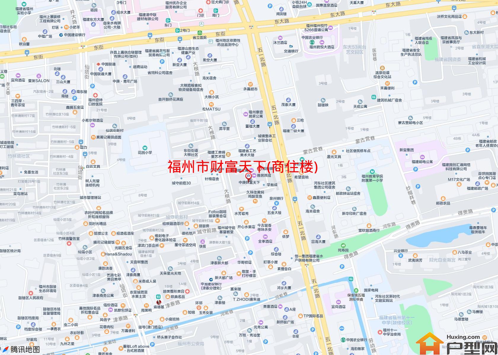 财富天下(商住楼)小区 - 户型网