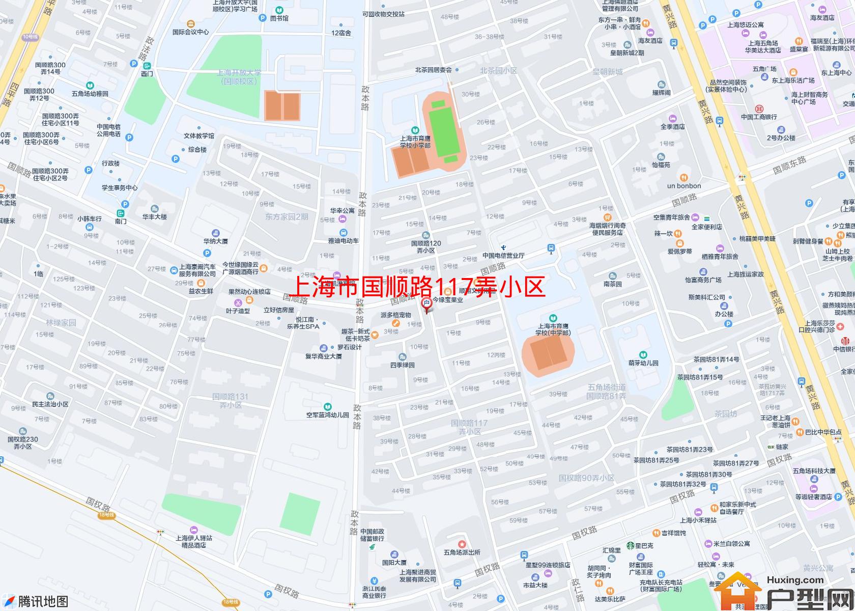 国顺路117弄小区小区 - 户型网