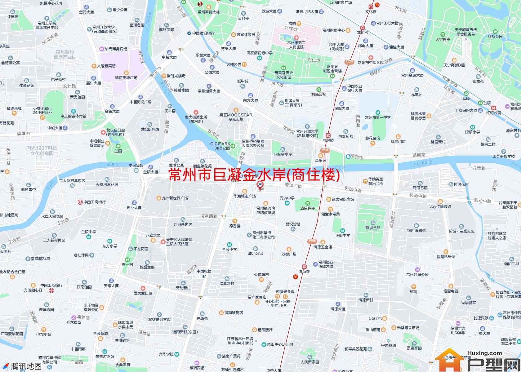 巨凝金水岸(商住楼)小区 - 户型网