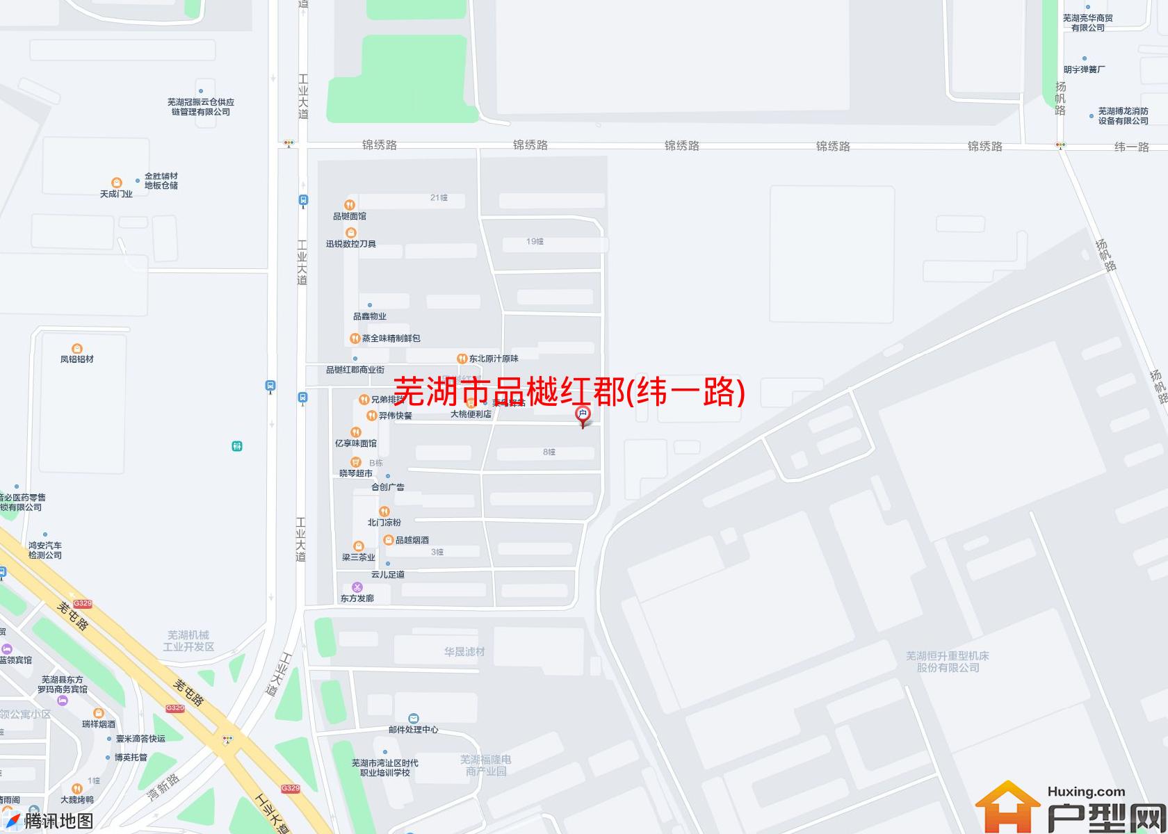 品樾红郡(纬一路)小区 - 户型网