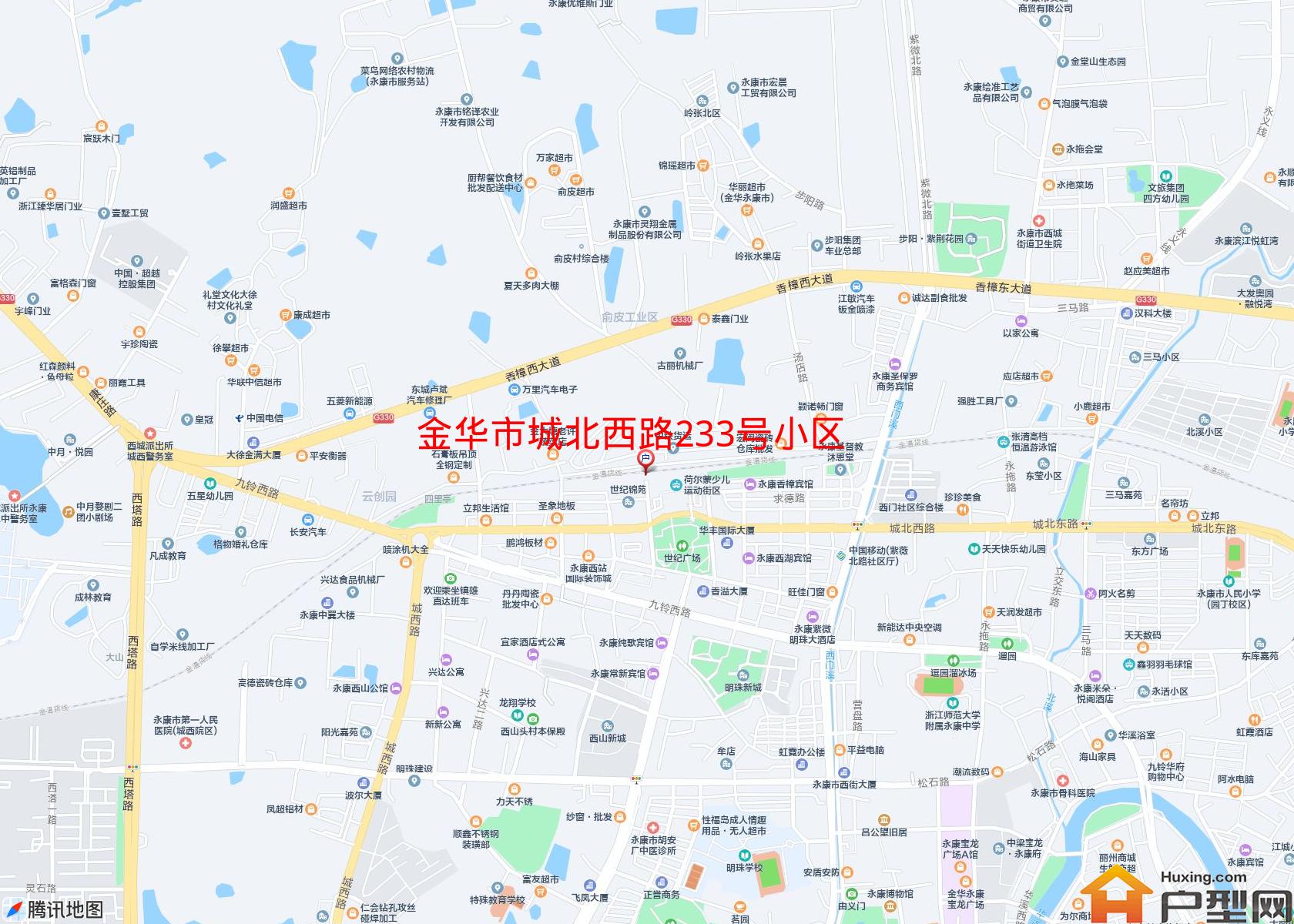 城北西路233号小区小区 - 户型网