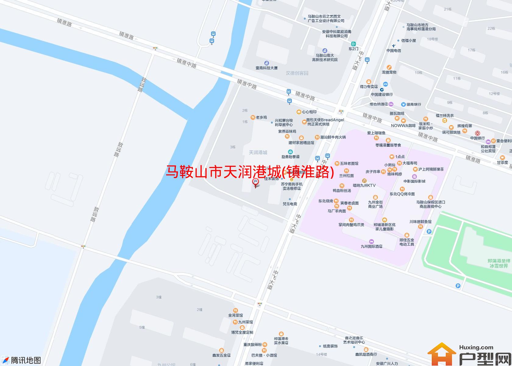 天润港城(镇淮路)小区 - 户型网
