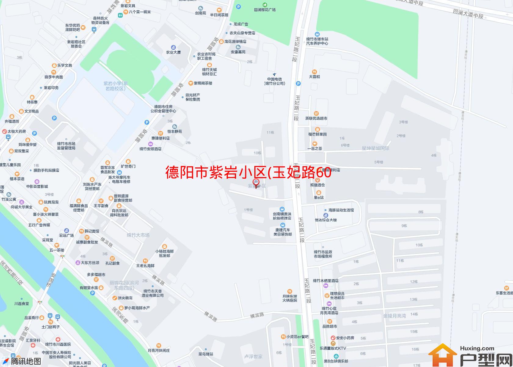 紫岩小区(玉妃路602号)小区 - 户型网