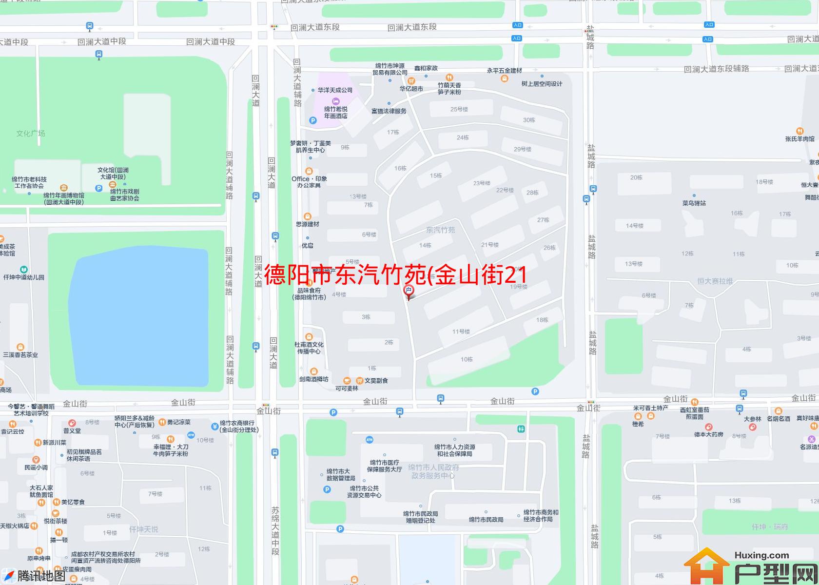 东汽竹苑(金山街21号)小区 - 户型网