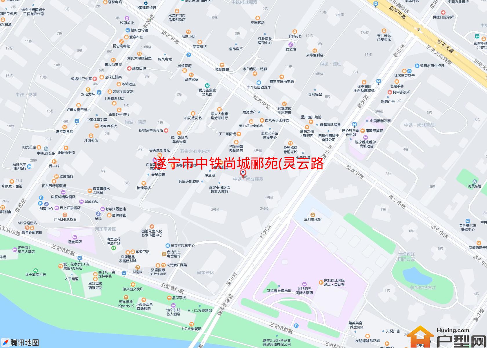 中铁尚城郦苑(灵云路)小区 - 户型网