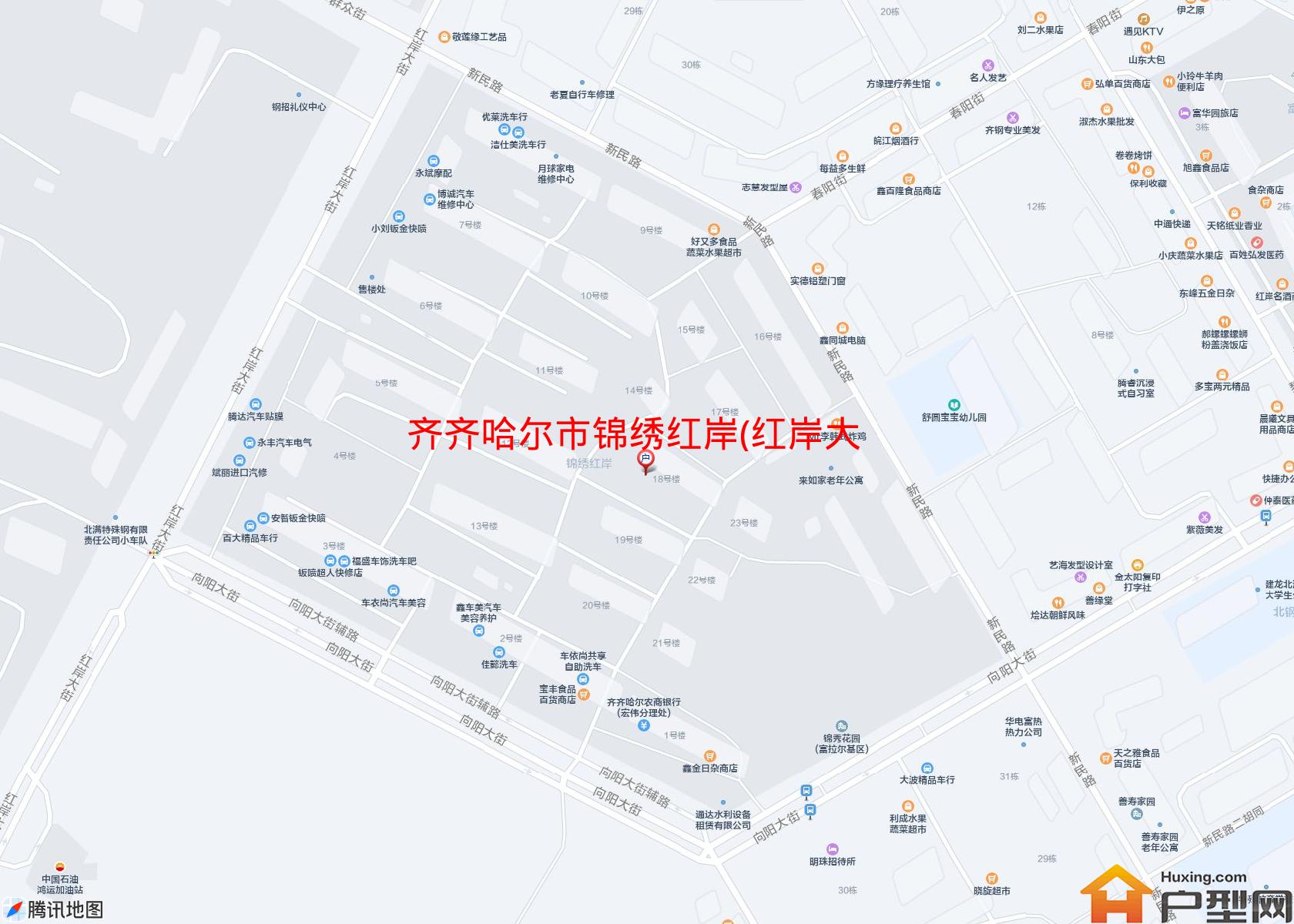 锦绣红岸(红岸大街)小区 - 户型网