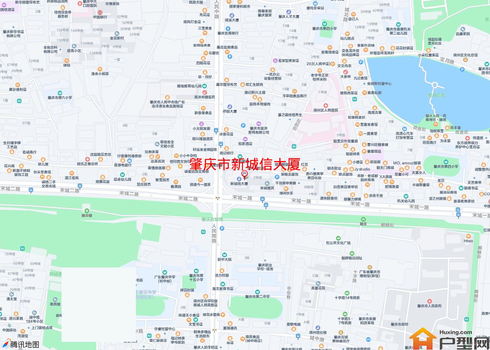 新城信大厦小区 - 户型网