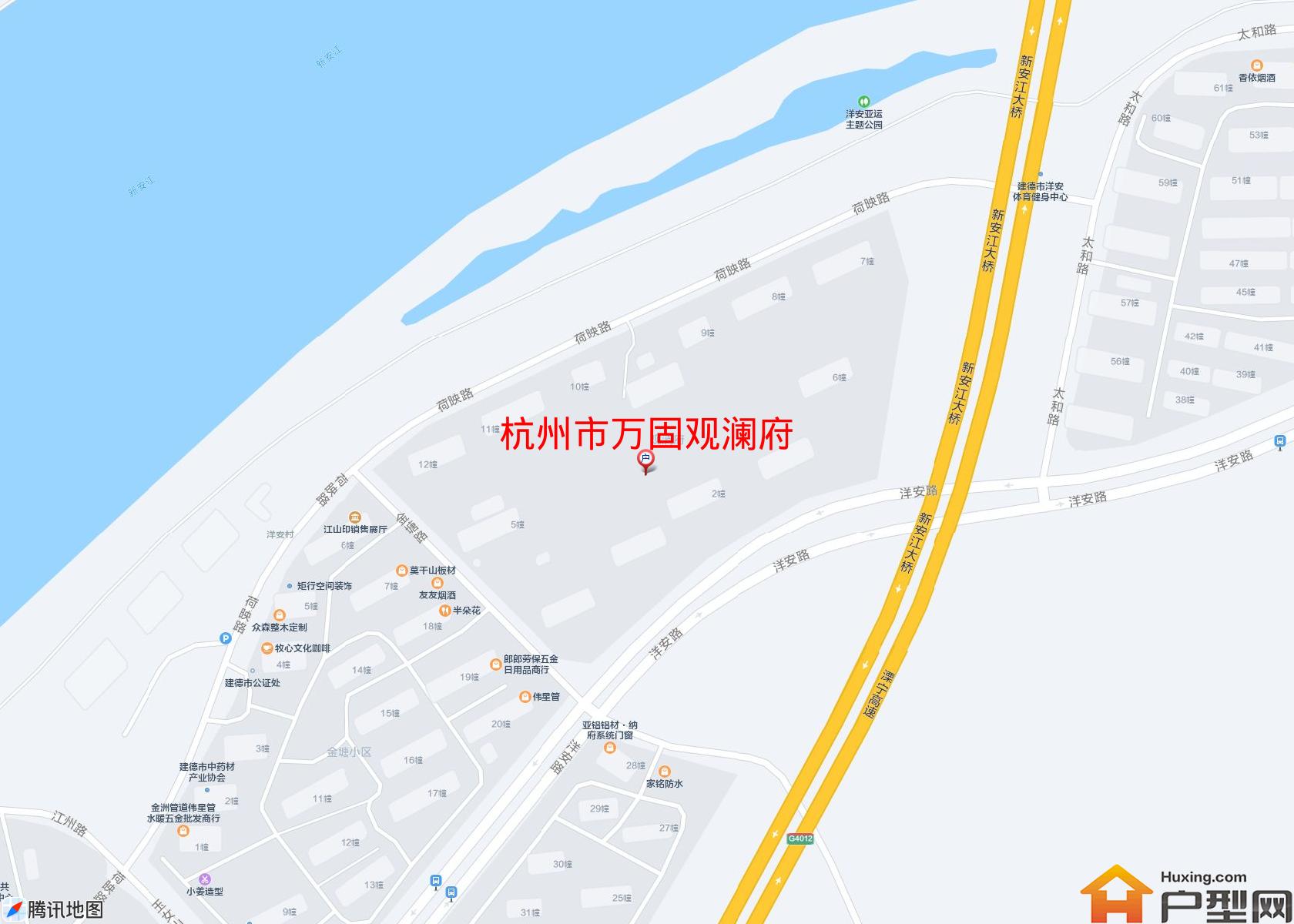 万固观澜府小区 - 户型网