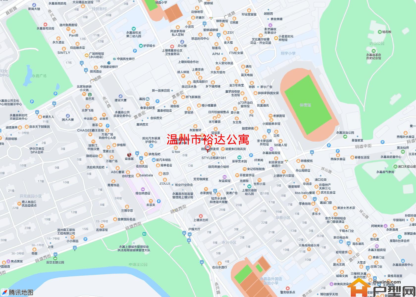 裕达公寓小区 - 户型网