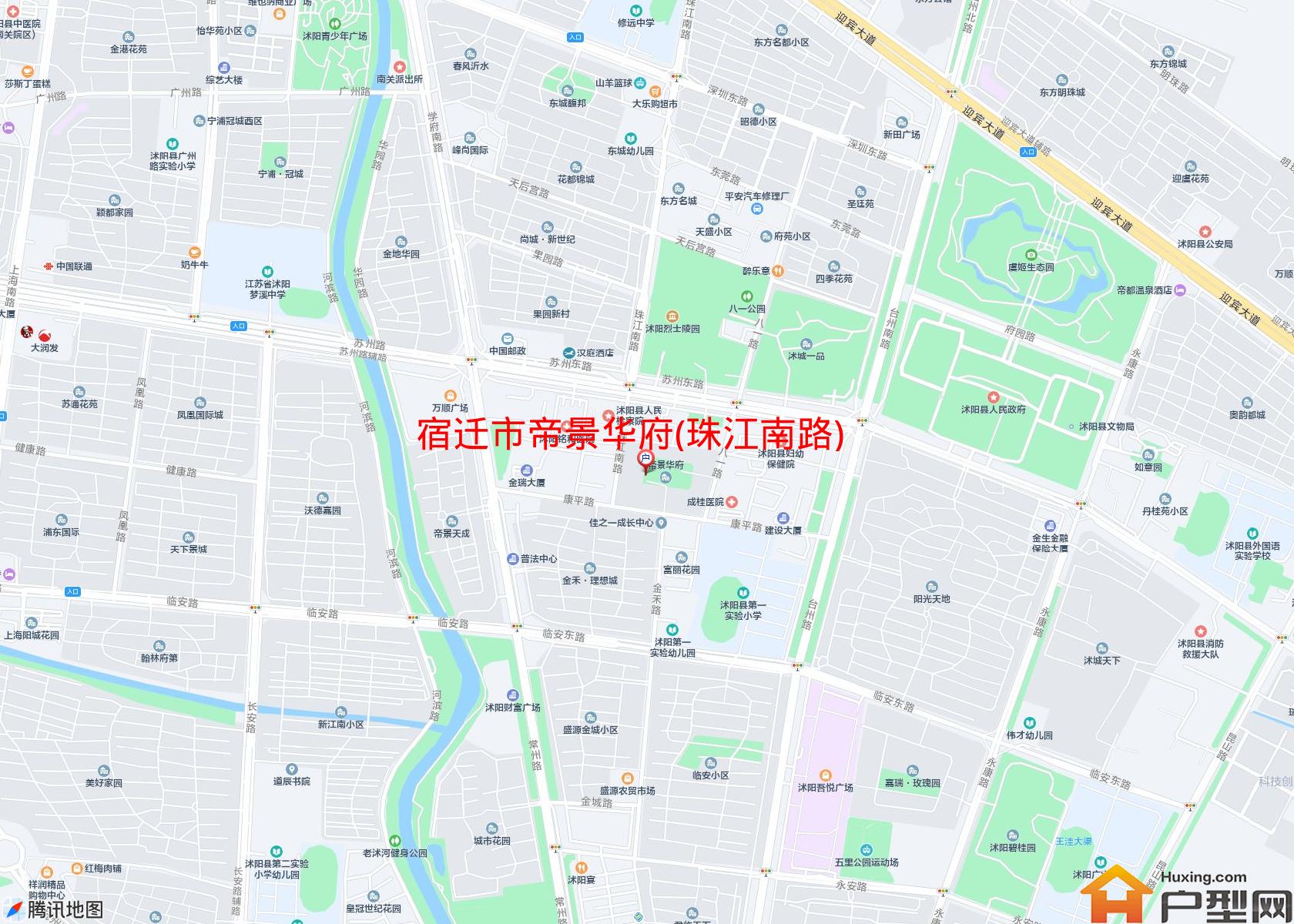 帝景华府(珠江南路)小区 - 户型网