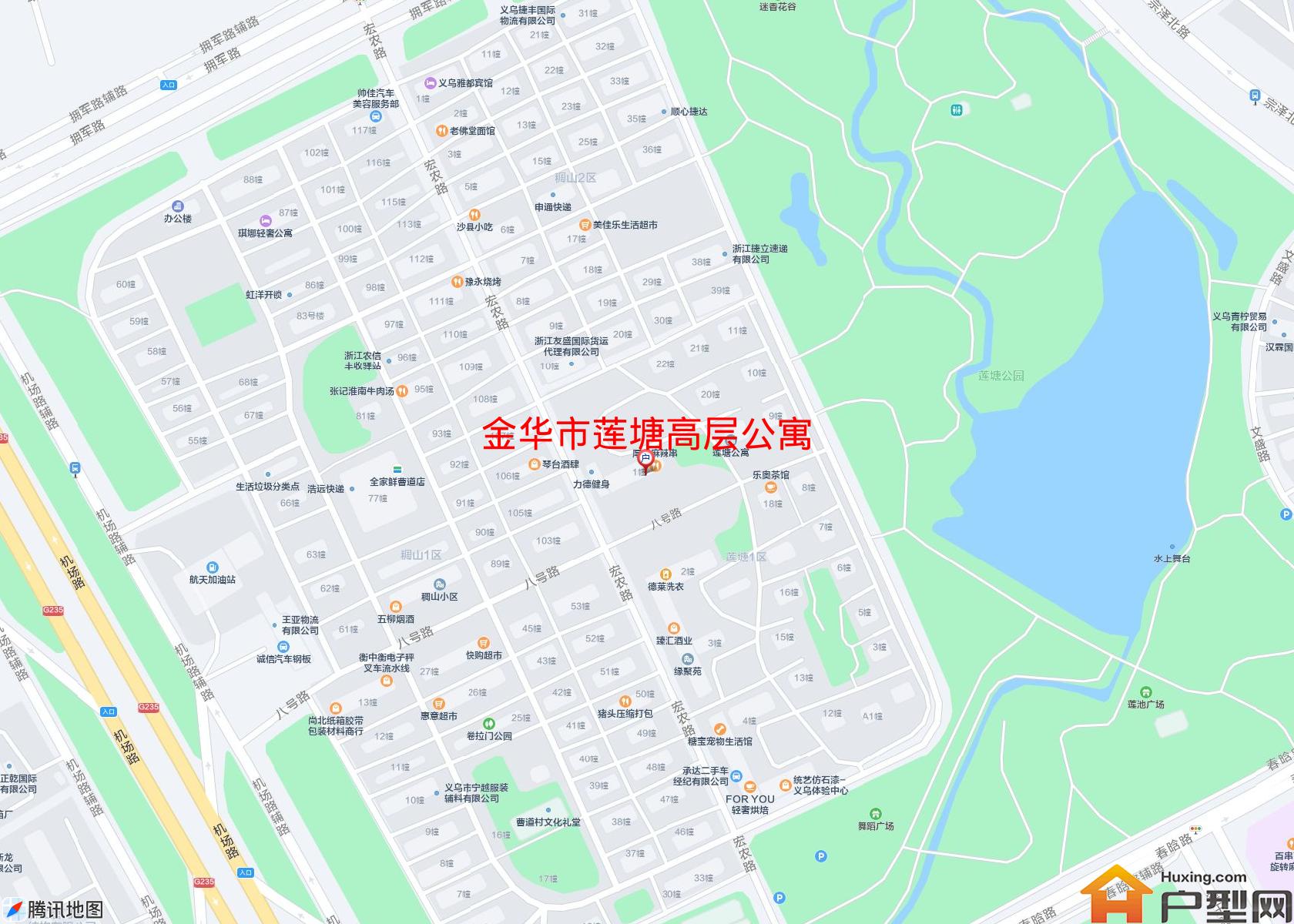 莲塘高层公寓小区 - 户型网