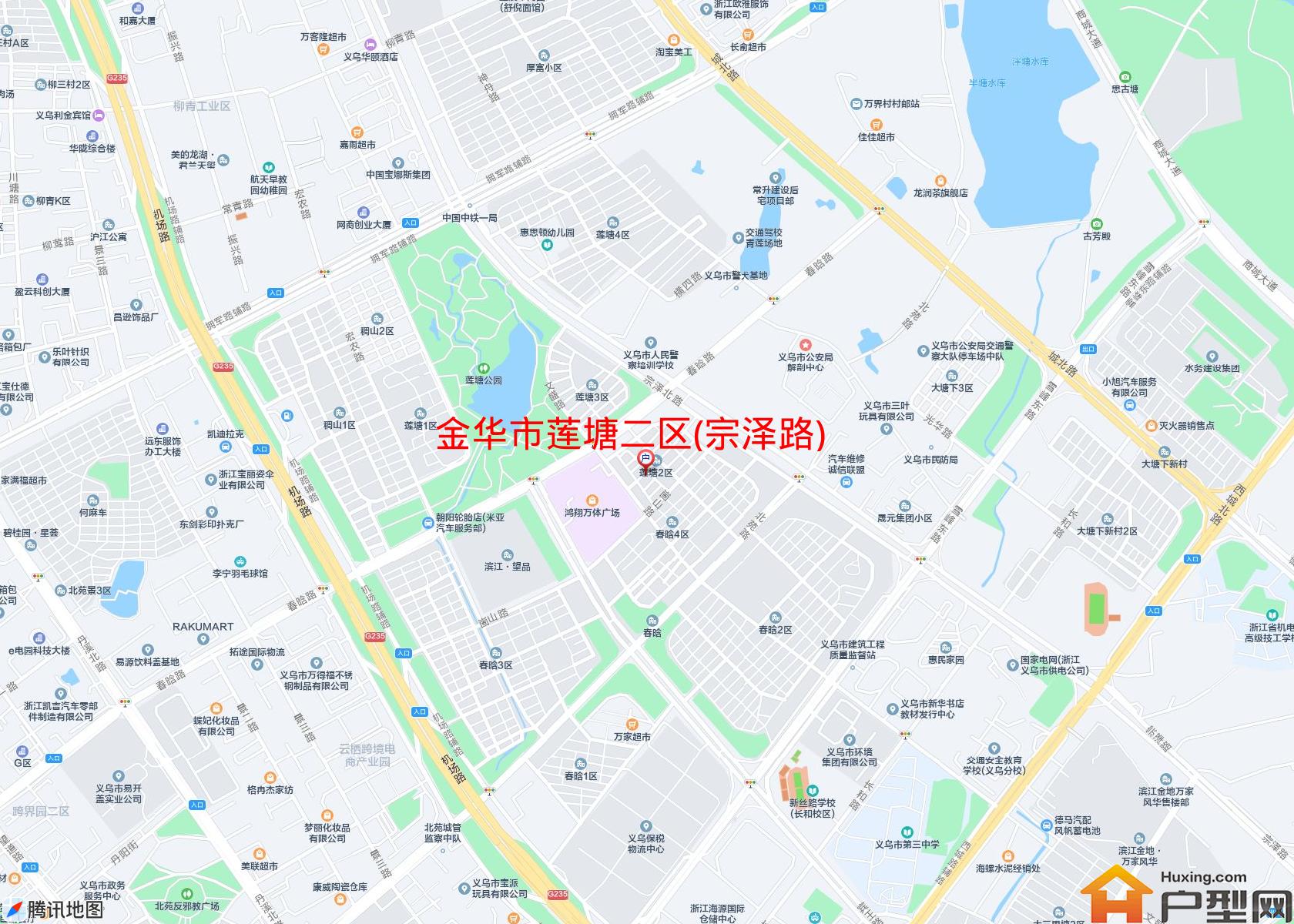莲塘二区(宗泽路)小区 - 户型网