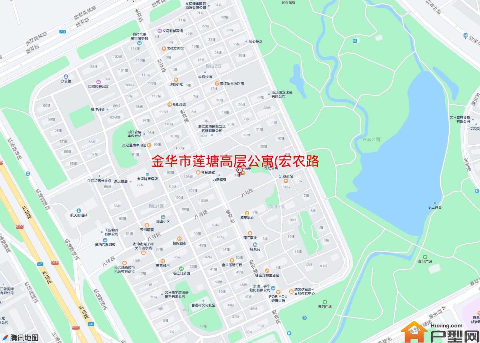 莲塘高层公寓(宏农路)小区 - 户型网