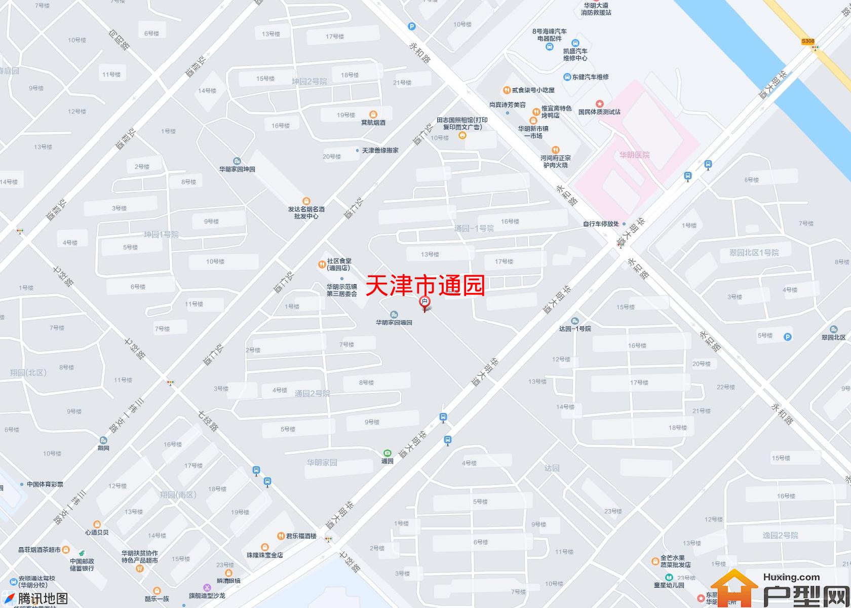 通园小区 - 户型网