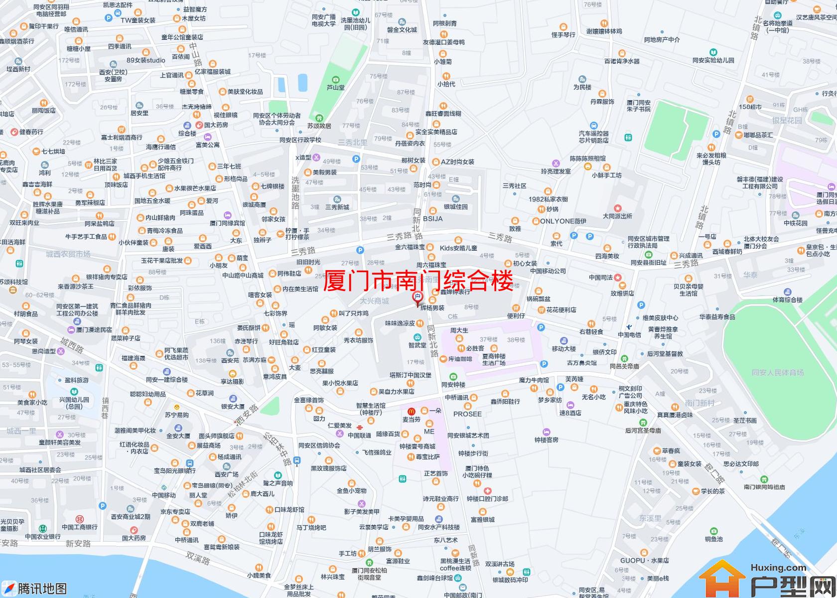 南门综合楼小区 - 户型网