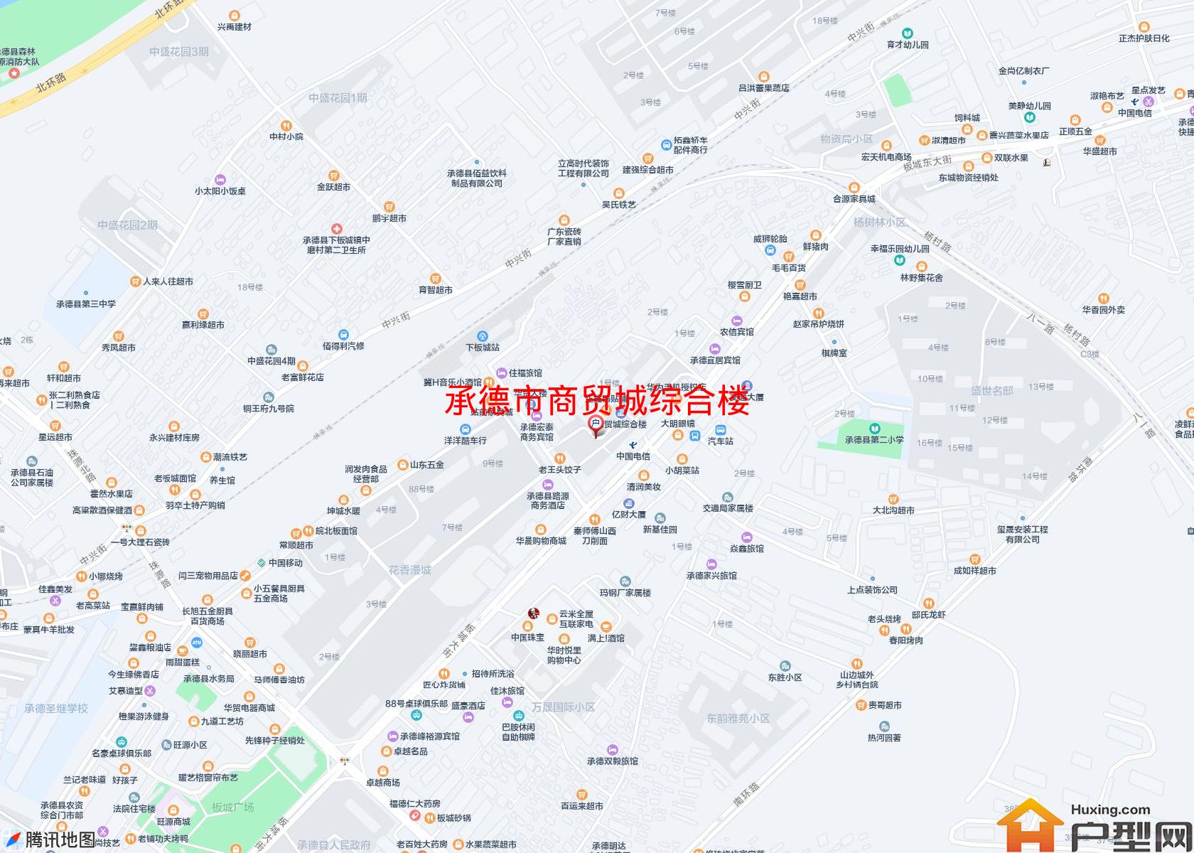 商贸城综合楼小区 - 户型网