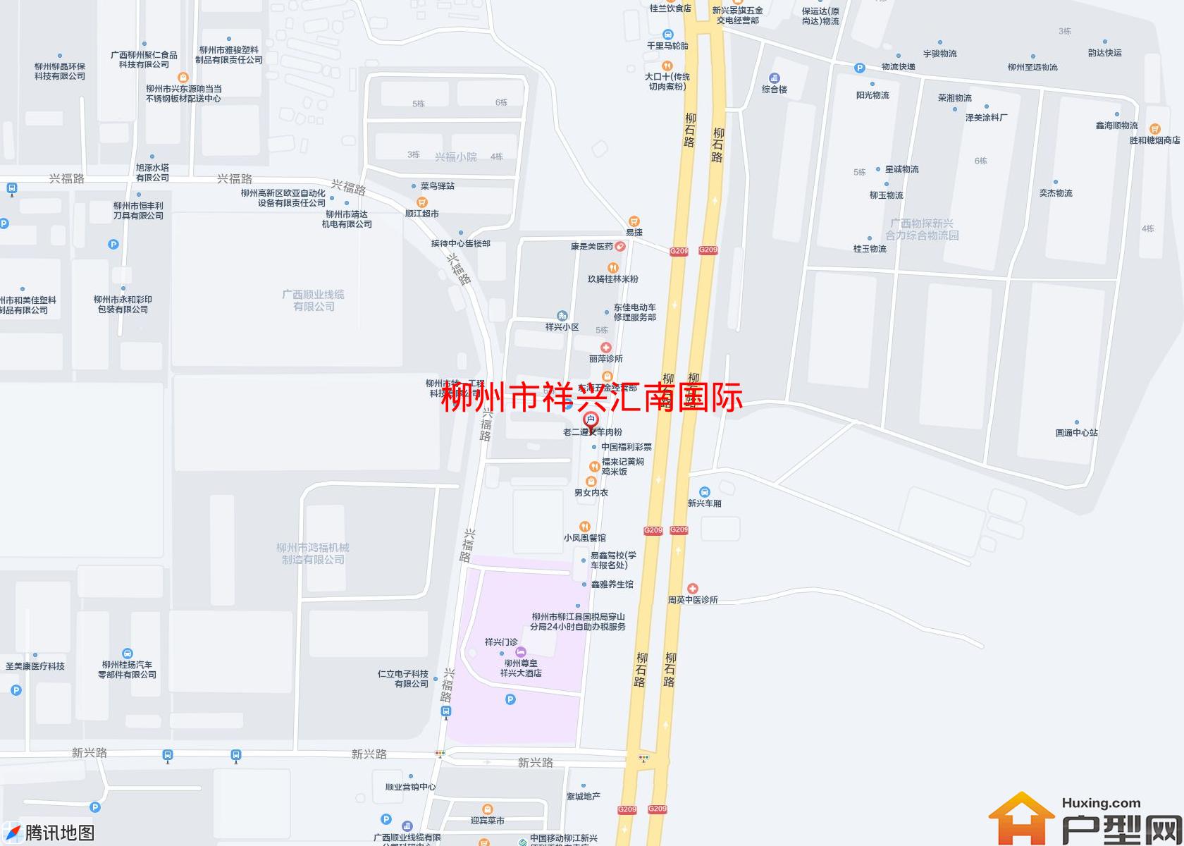 祥兴汇南国际小区 - 户型网