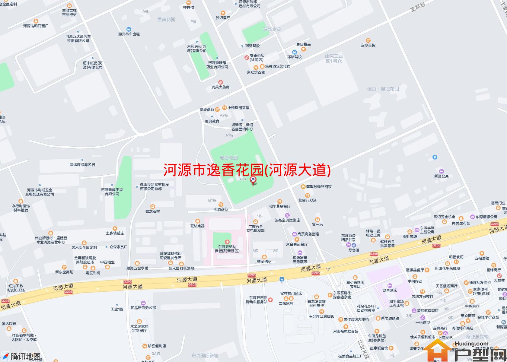 逸香花园(河源大道)小区 - 户型网