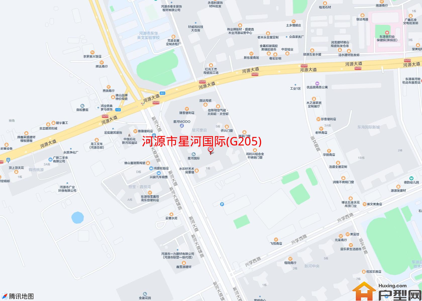 星河国际(G205)小区 - 户型网