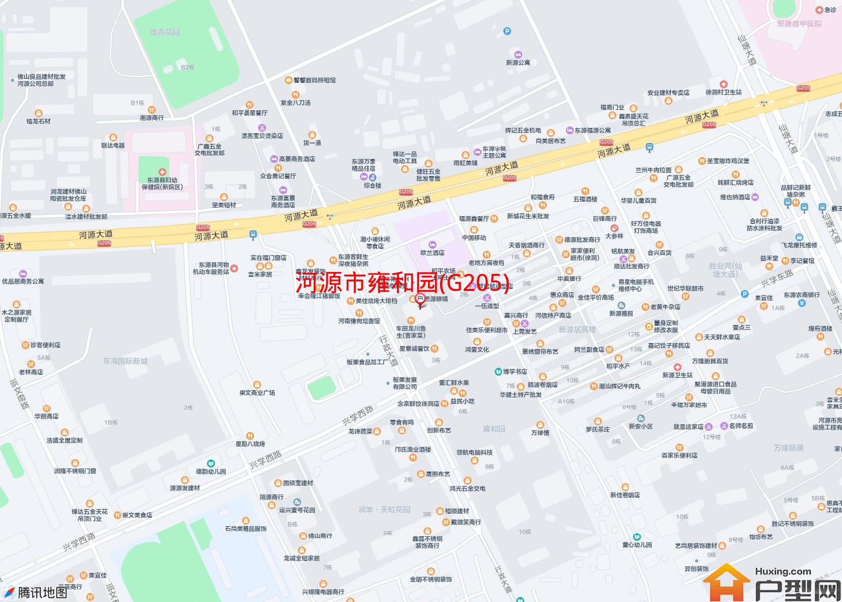 雍和园(G205)小区 - 户型网
